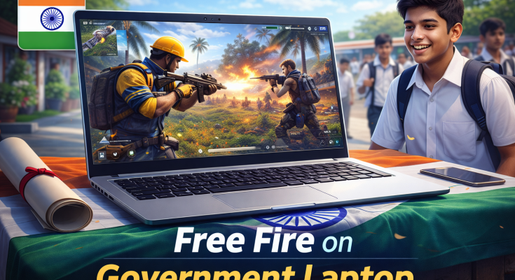 free fire government laptop