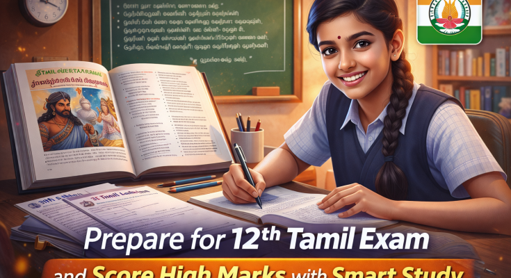 12th Tamil Exam and Score High Marks with Smart Study