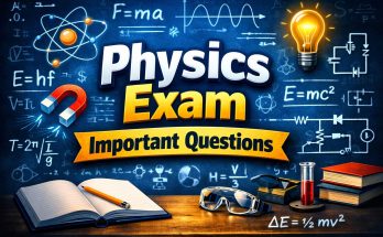 Physics Exam Preparation Guide with Key Concepts and Questions