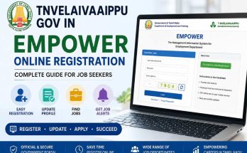 tnvelaivaaippu gov in empower online registration