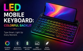 LED Keyboard: Colorful Backlit